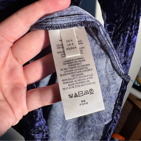 Pilcro Anthropologie Mara Relaxed Velour Button Down Shirt - Picture 10 of 13